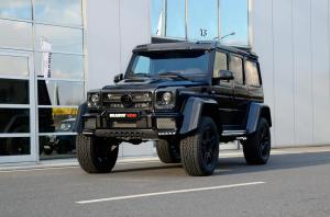 Mercedes-Benz G500 4x4&sup2; Black and Brown by Brabus '2016